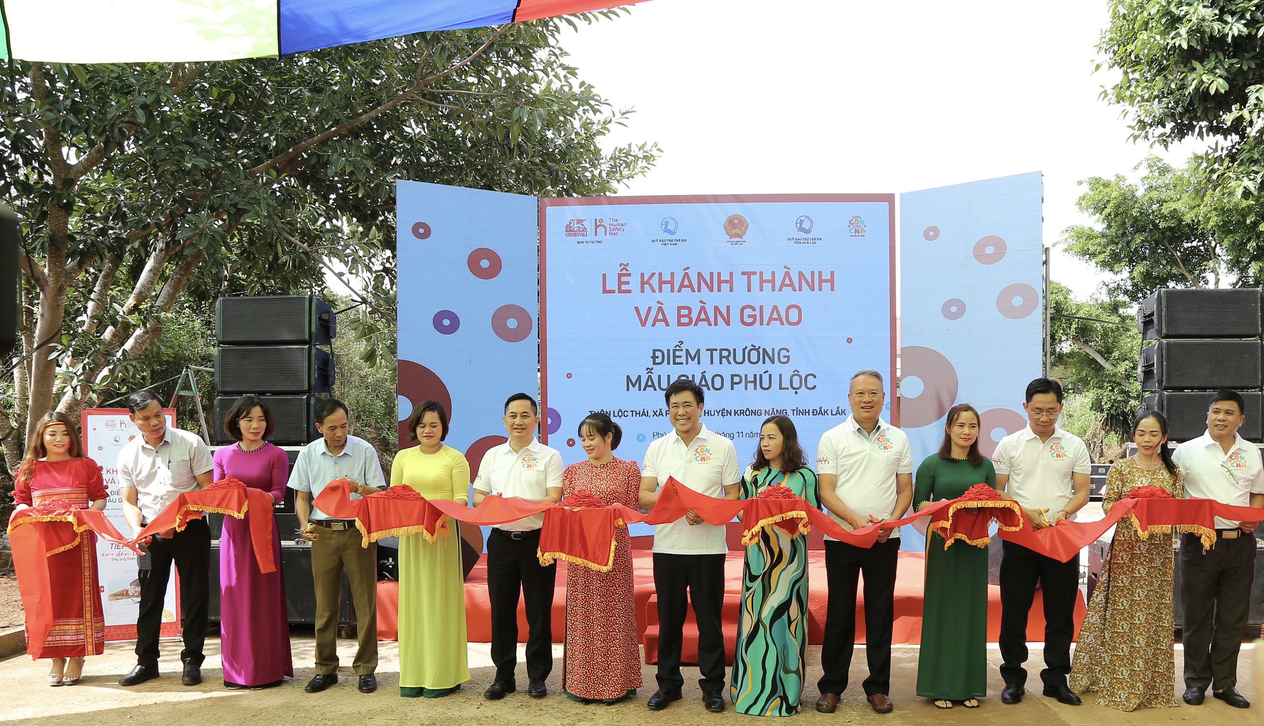 Generali Việt Nam tặng trường mẫu giáo cho các em nhỏ khó khăn tại Đắk Lắk